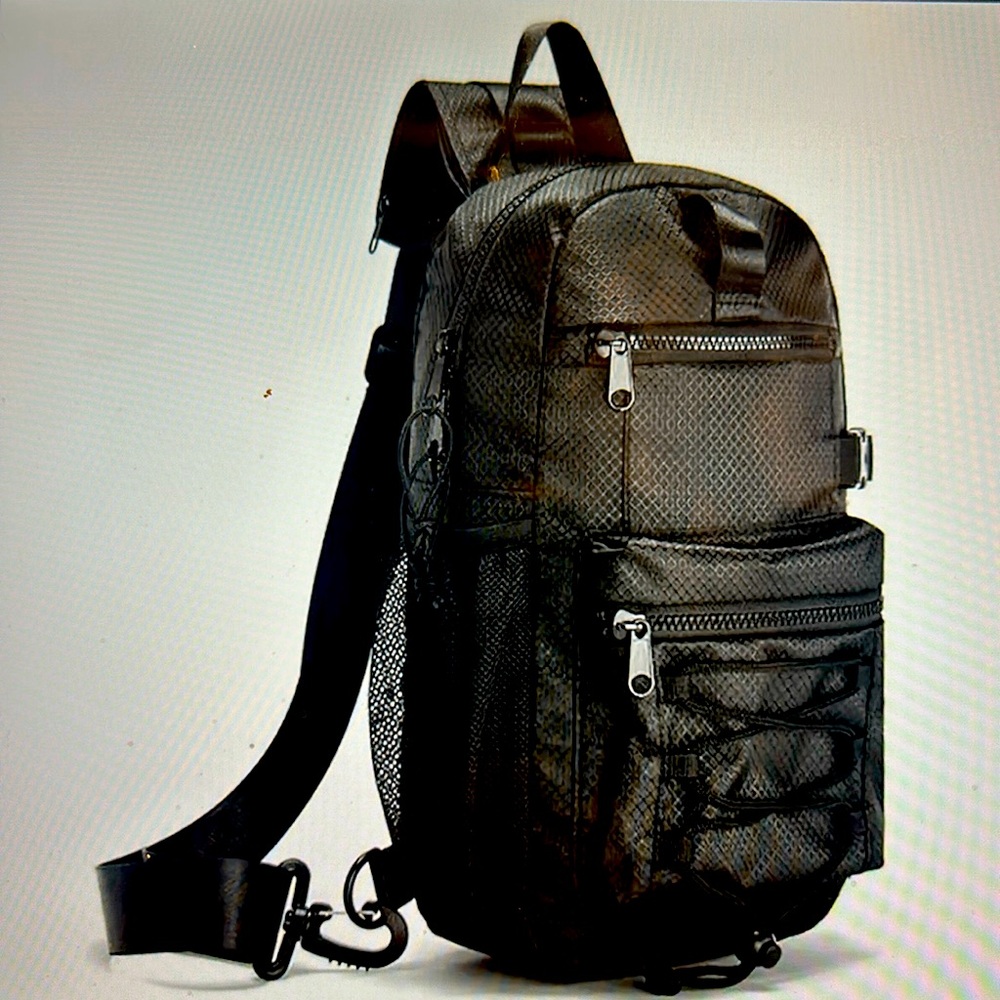 Men’s Sport Sling Bag w/Adjustable Strap by WestEnd Sports